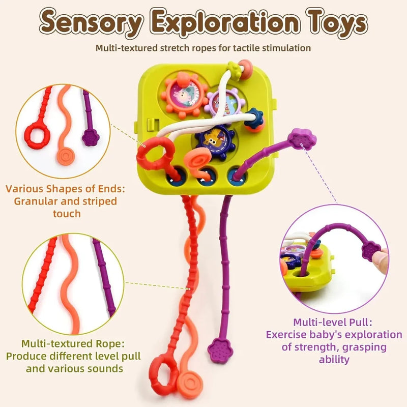 Multifunctional Montessori Sensory Sorting Puzzle Toy