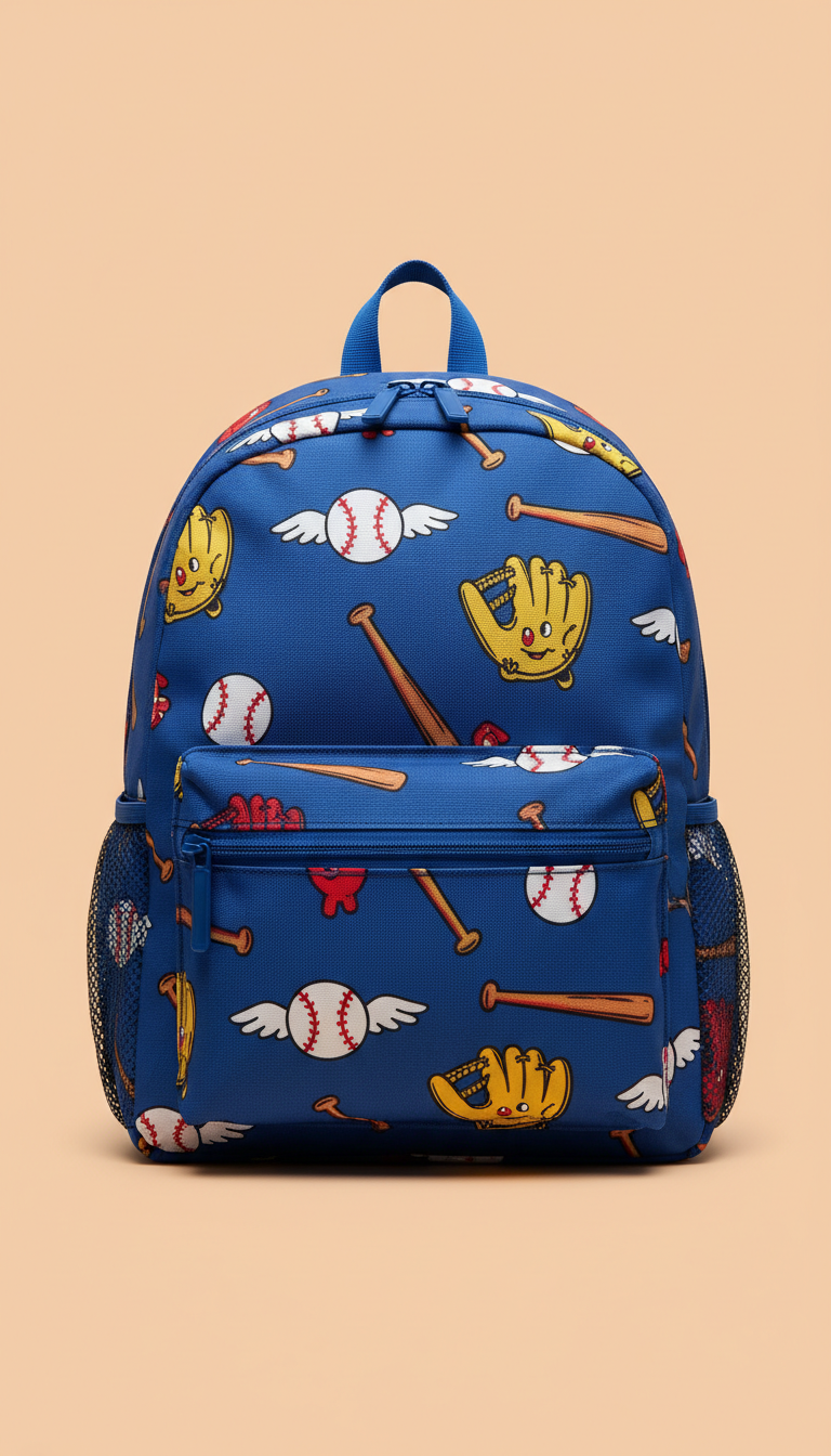 Cartoon-Themed Junior Backpack