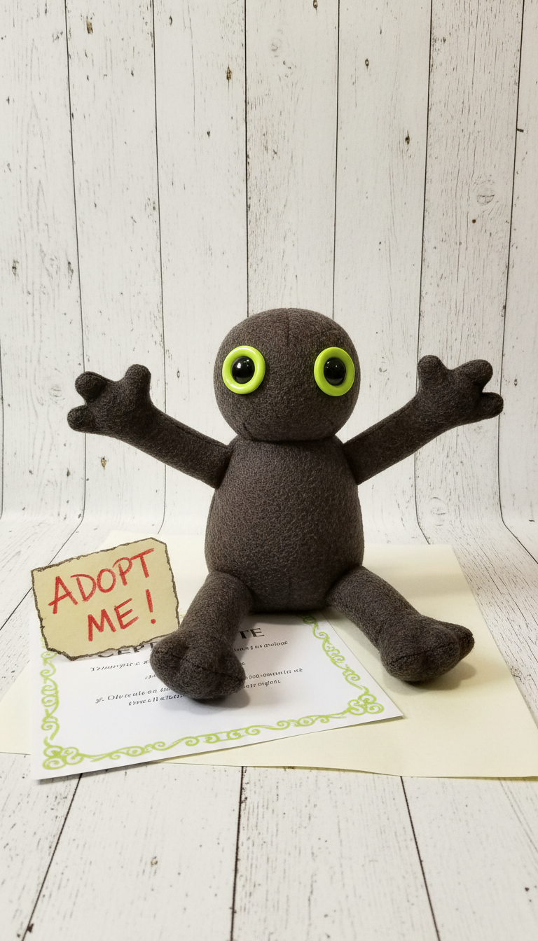 Plush Three-Armed Critter