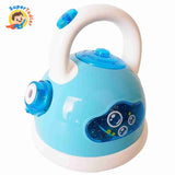 Electric Kettle Bubble Blower Toy – Automatic Tea Pot Bubble Machine with Lights & Sound