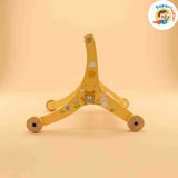 2-in-1 Wooden Balance Walker & Ride-On Trike – Convertible Montessori Push Toy (Ages 2-9 Years)
