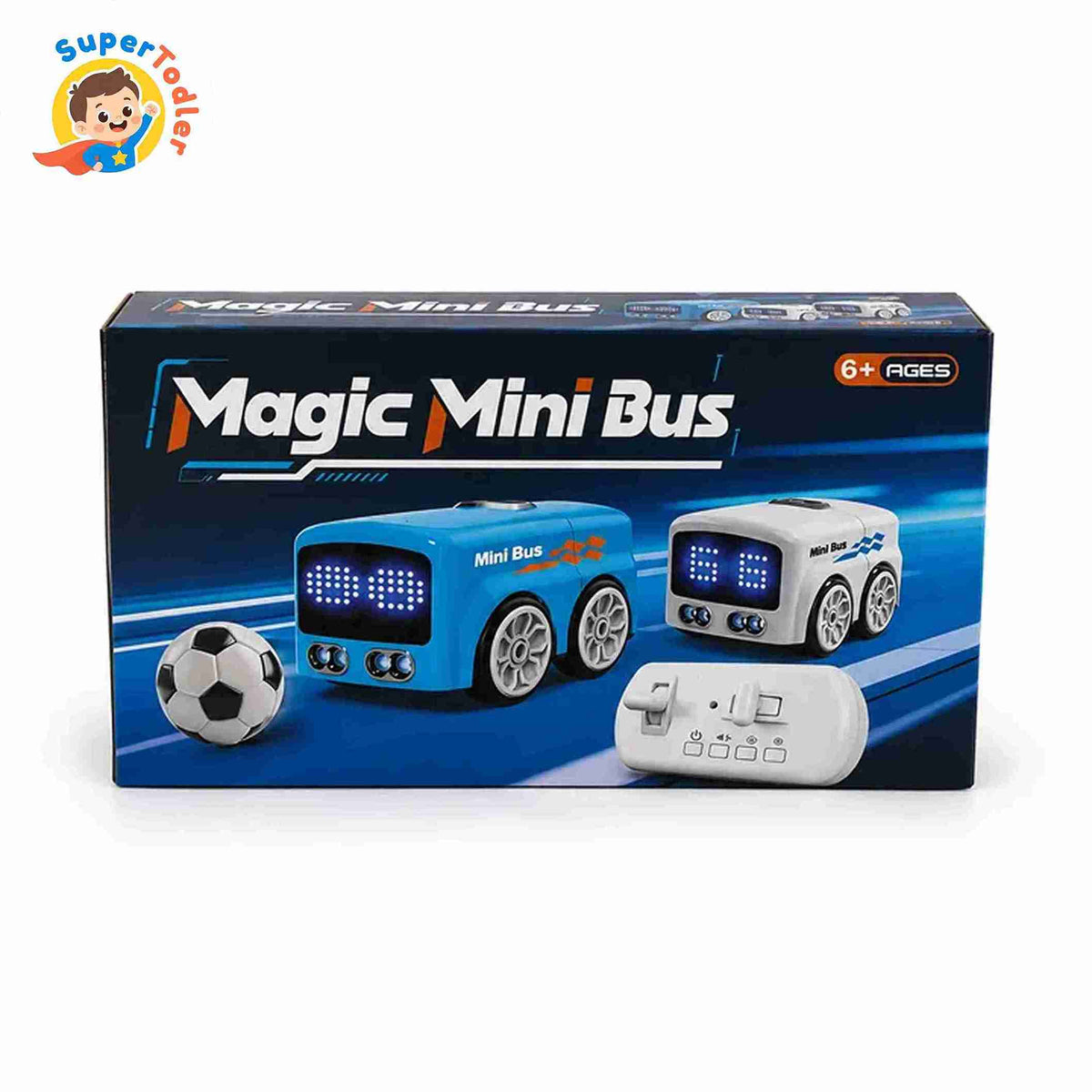 5-in-1 Magic Mini Smart RC Bus – Remote Control Educational Toy Vehicle