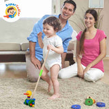 Wooden Push & Pull Along Duck Toy – Active Walking Toy for Toddlers