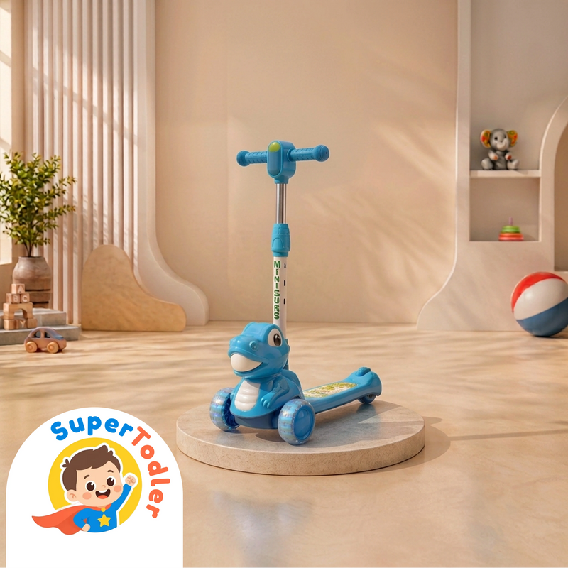 Adventure 3-Wheel Scooter for Toddlers with LED Light-Up Wheels