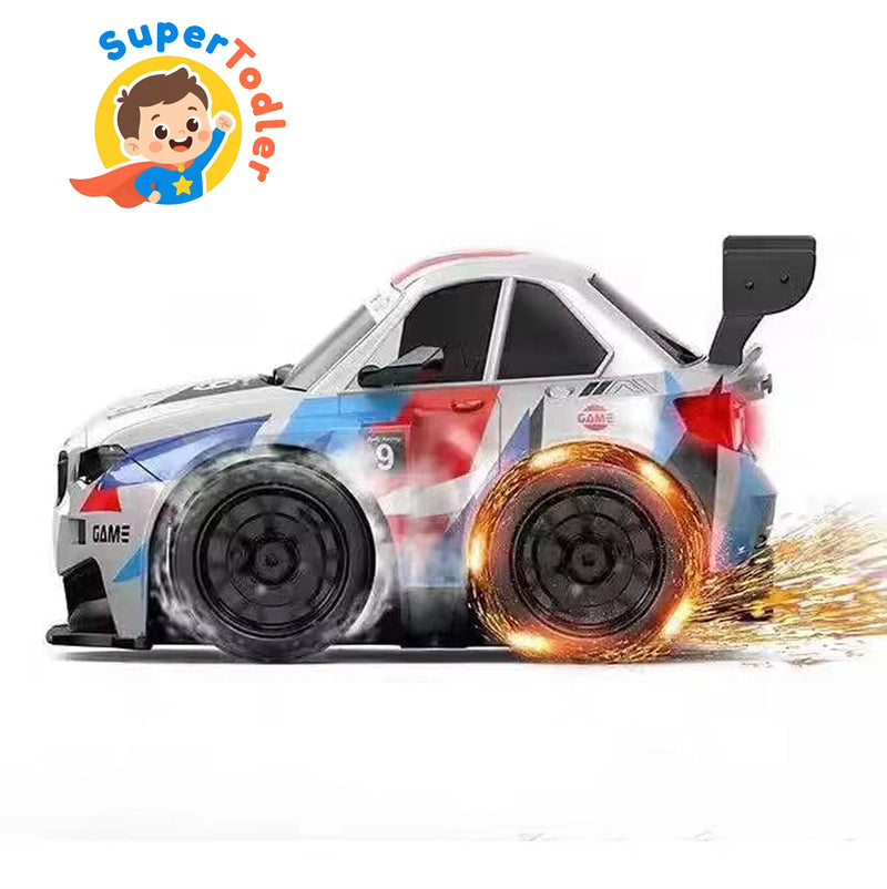 High-Speed RC Drift Car with Spark Effect
