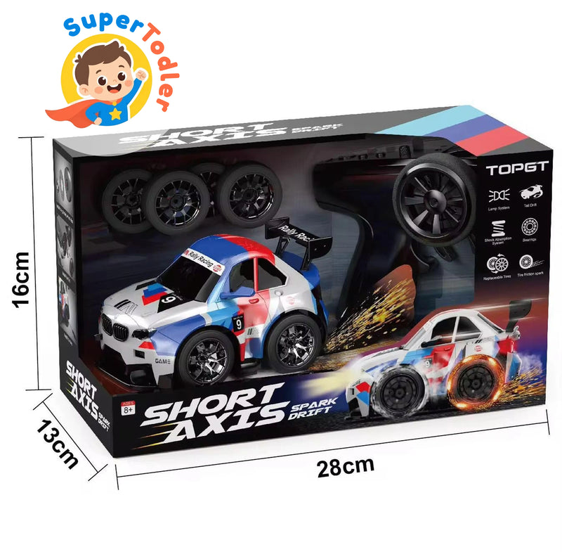 High-Speed RC Drift Car with Spark Effect