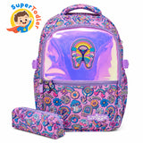 Smiggle Butterfly Bliss 16" Kids School Backpack – Pink Butterfly
