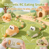 Snap Connect RC Snake Toy, Remote Control Snake with Rechargeable Battery