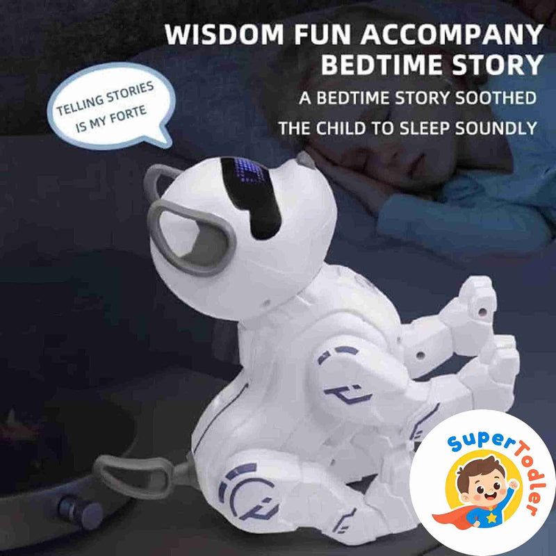 Intelligent Mechanical Robot Dog Toy – AI Remote Control Interactive Smart Pet