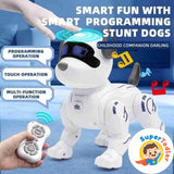 Intelligent Mechanical Robot Dog Toy – AI Remote Control Interactive Smart Pet