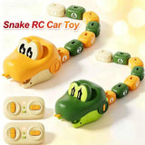 Snap Connect RC Snake Toy, Remote Control Snake with Rechargeable Battery