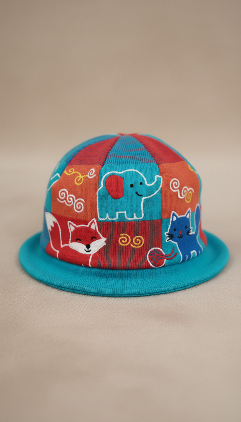 Cartoon Design Baby Hat