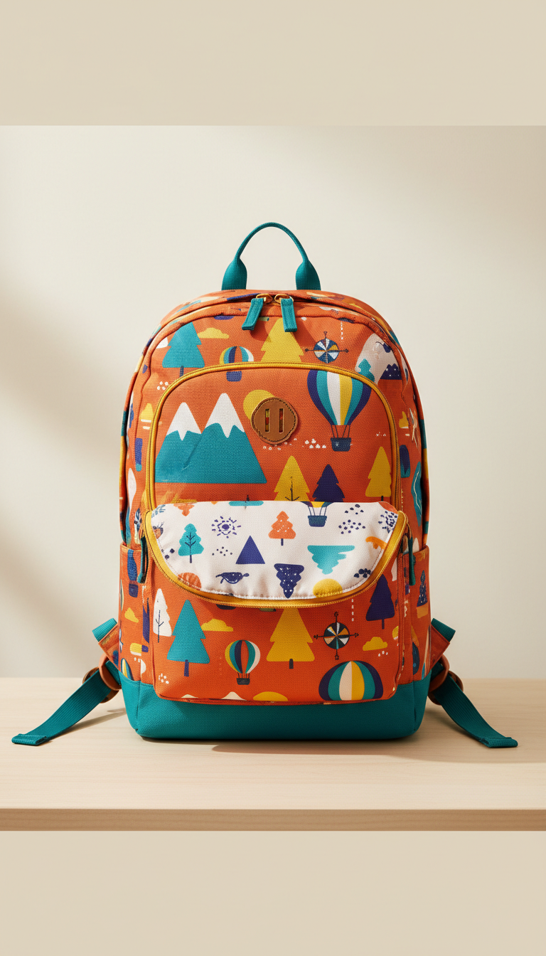 Adventure Explorer Illustrated Backpack