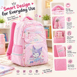 Cute Pink Girls Backpack – Kawaii School & Travel Bag