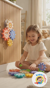 Gear Galaxy Suction Spinners Set – Multi-Surface Interlocking Sensory & Fine Motor Toys for Toddlers